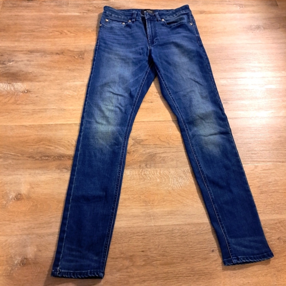 PACSUN Los Angeles Blue Denim Stacked Jeans Size 30" X 30"